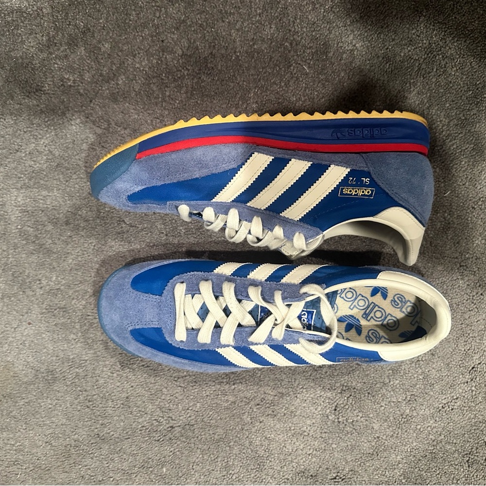 Adidas Men's Blue Sneakers